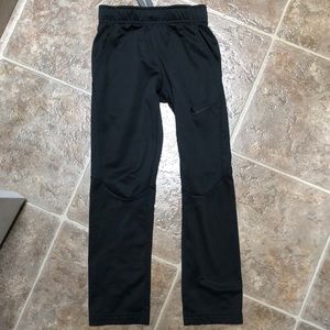 Boys Nike sweatpants. Dark gray. Small.